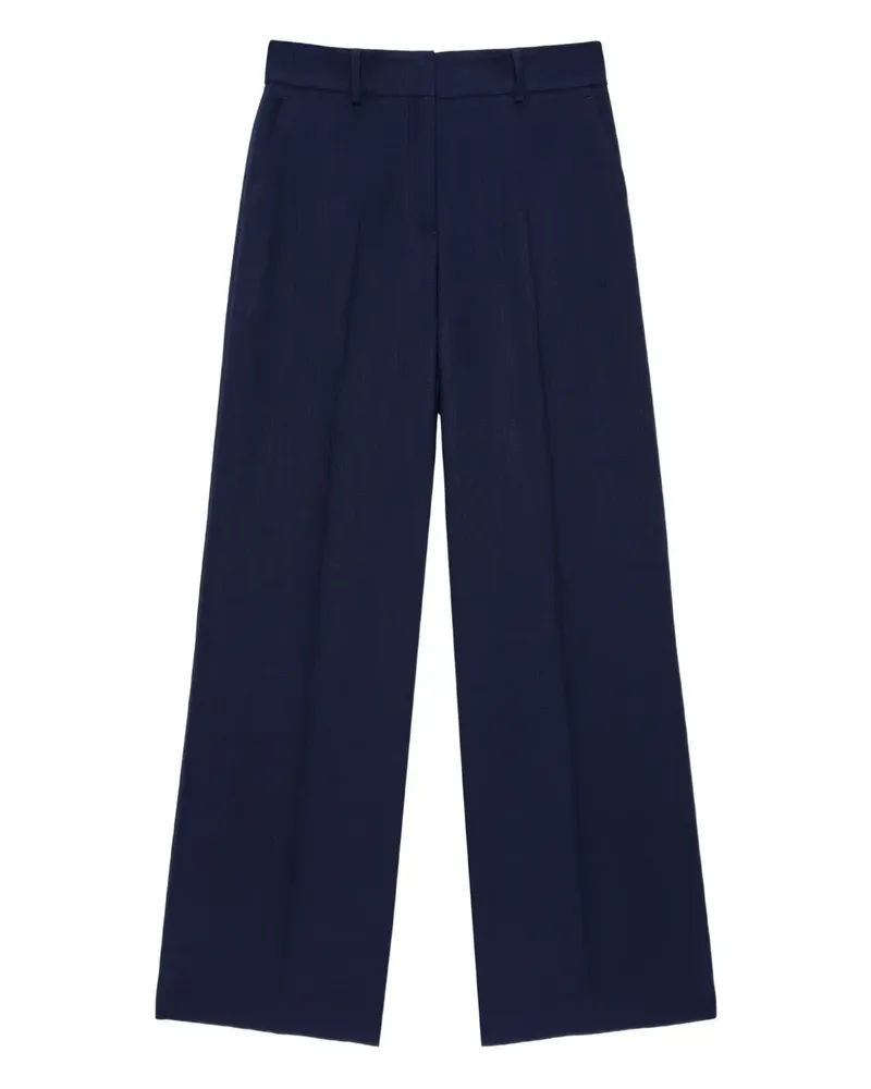 MSGM Gerade Hose mit Stretchanteil - Blau Blau