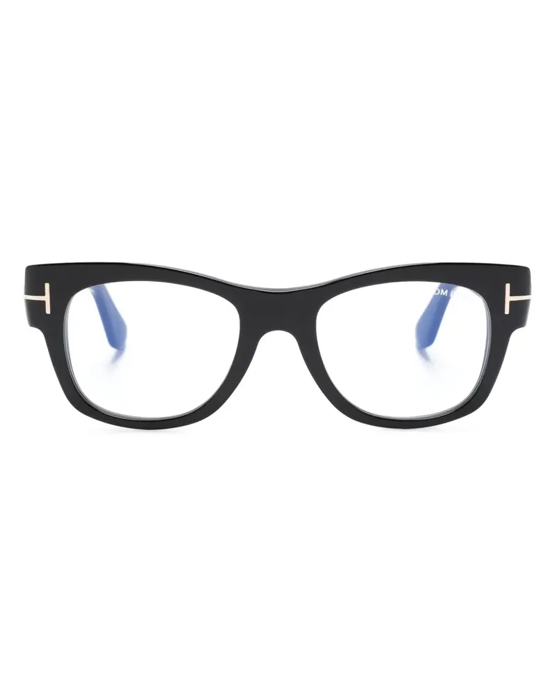 Tom Ford FT5040B Brille mit eckigem Gestell - Schwarz Schwarz