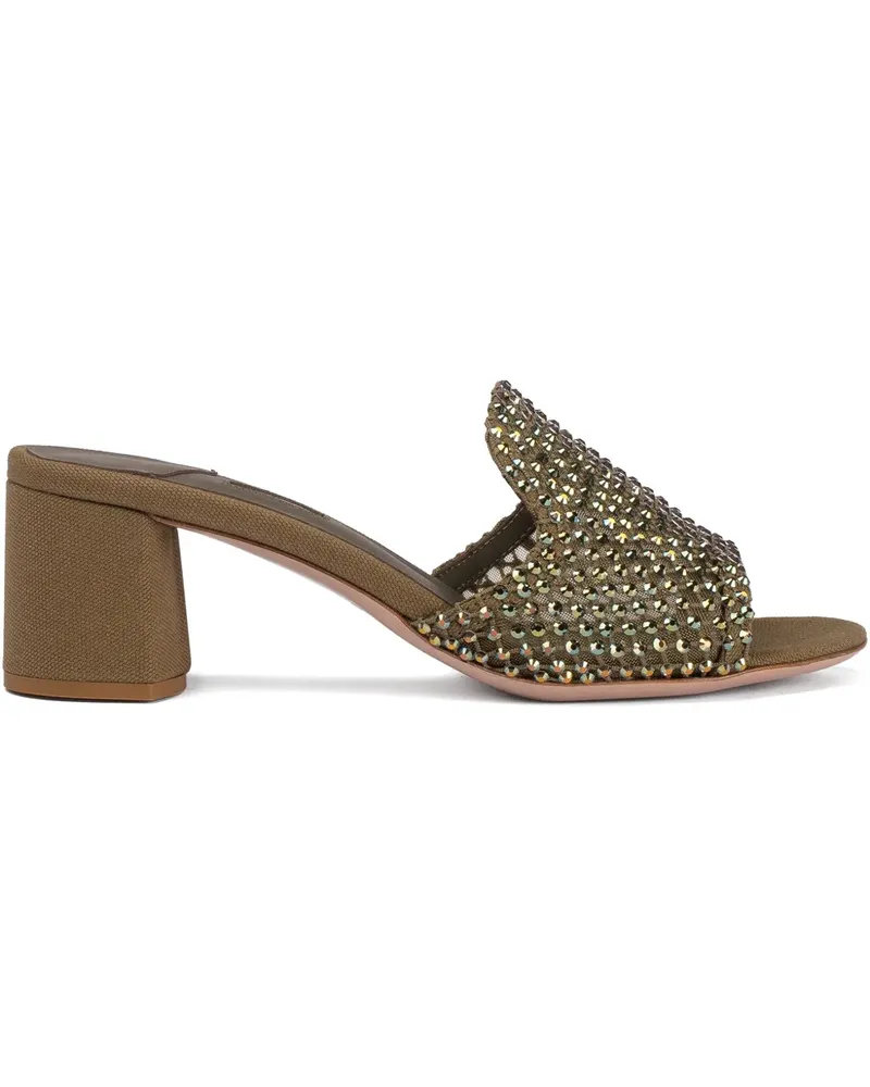 Le Silla Gilda Mules 60mm - Grün Grün