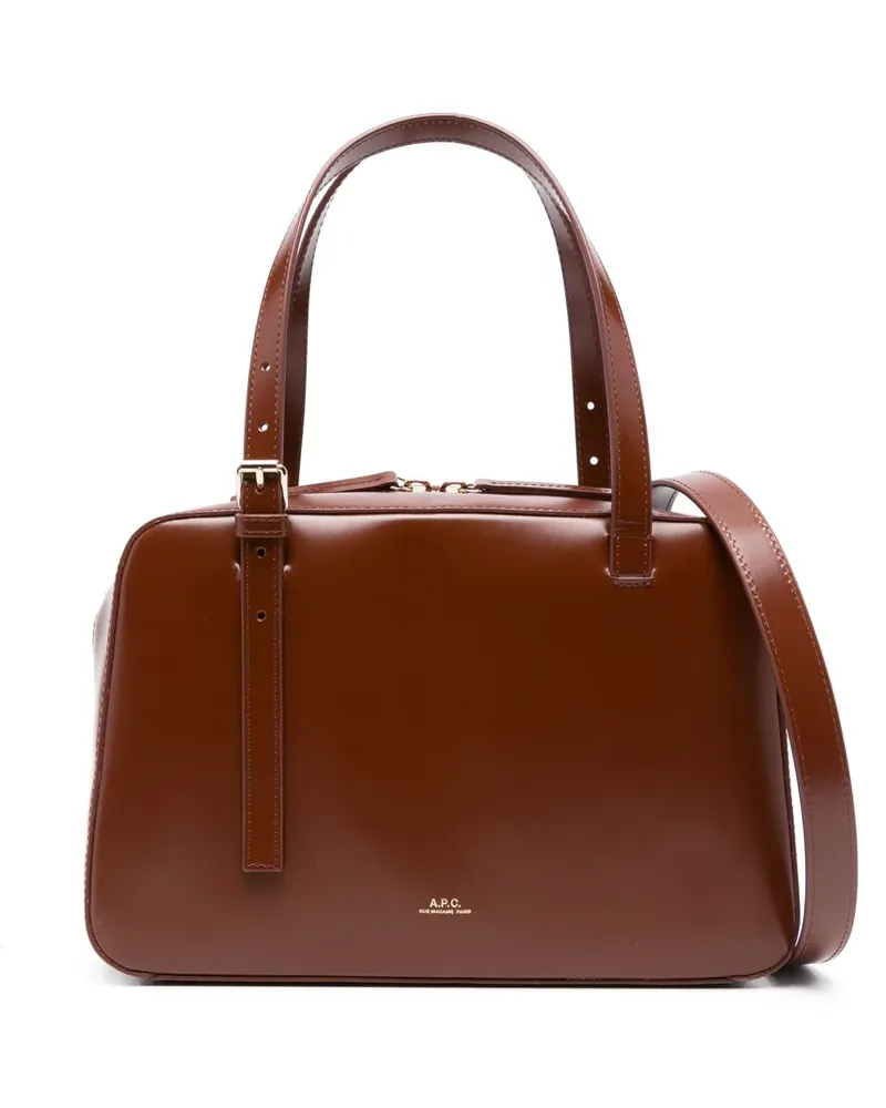 A.P.C. Virginie Handtasche - Braun Braun