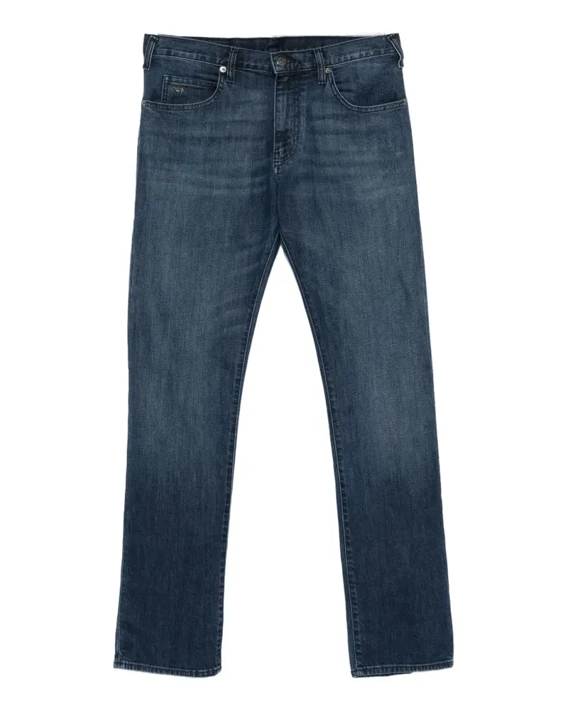 Emporio Armani straight-leg jeans - Blau Blau