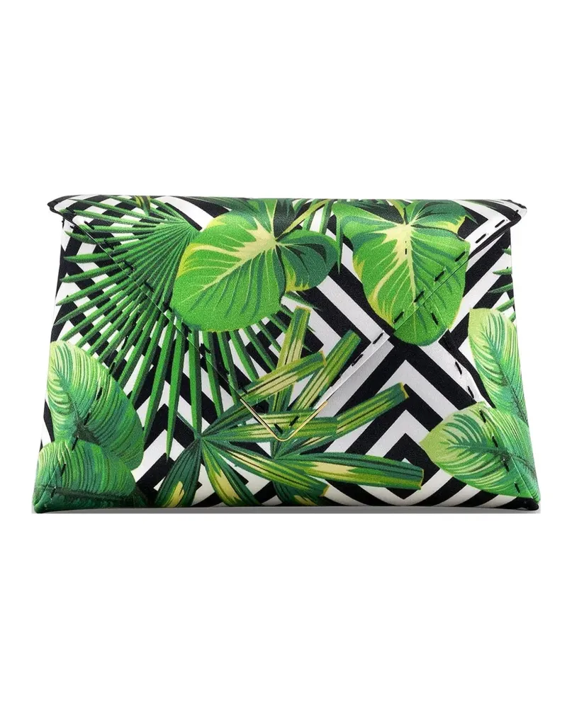 Tyler Ellis small Lee Pouchet palm-print clutch bag - Grün Grün