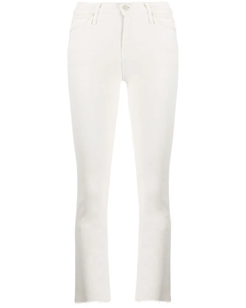 Mother Ausgestellte Cropped-Jeans - Nude Nude