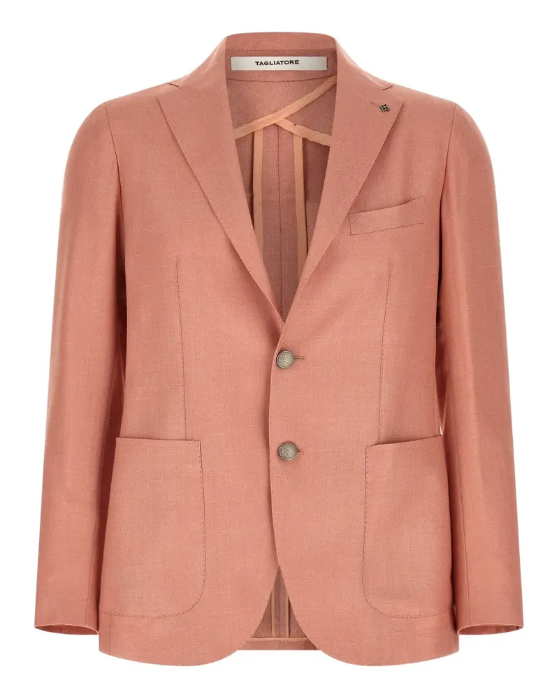 Tagliatore Montecarlo Brosche mit Spiegelrevers - Rosa Rosa