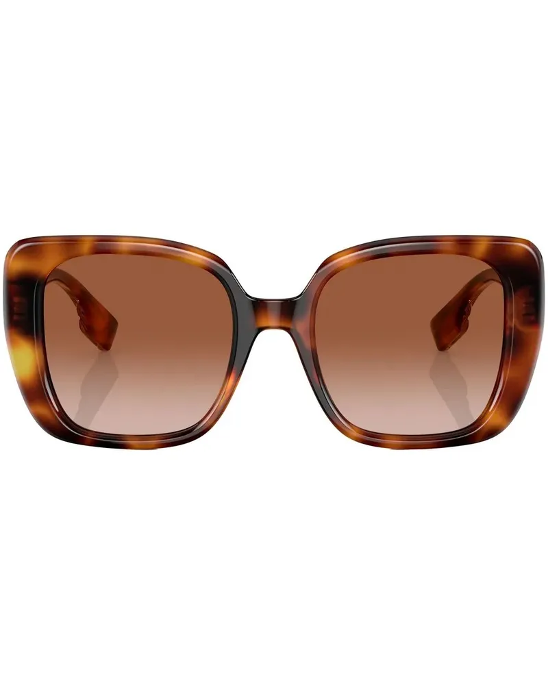 Burberry Sonnenbrille in Schildpattoptik - Grün Grün