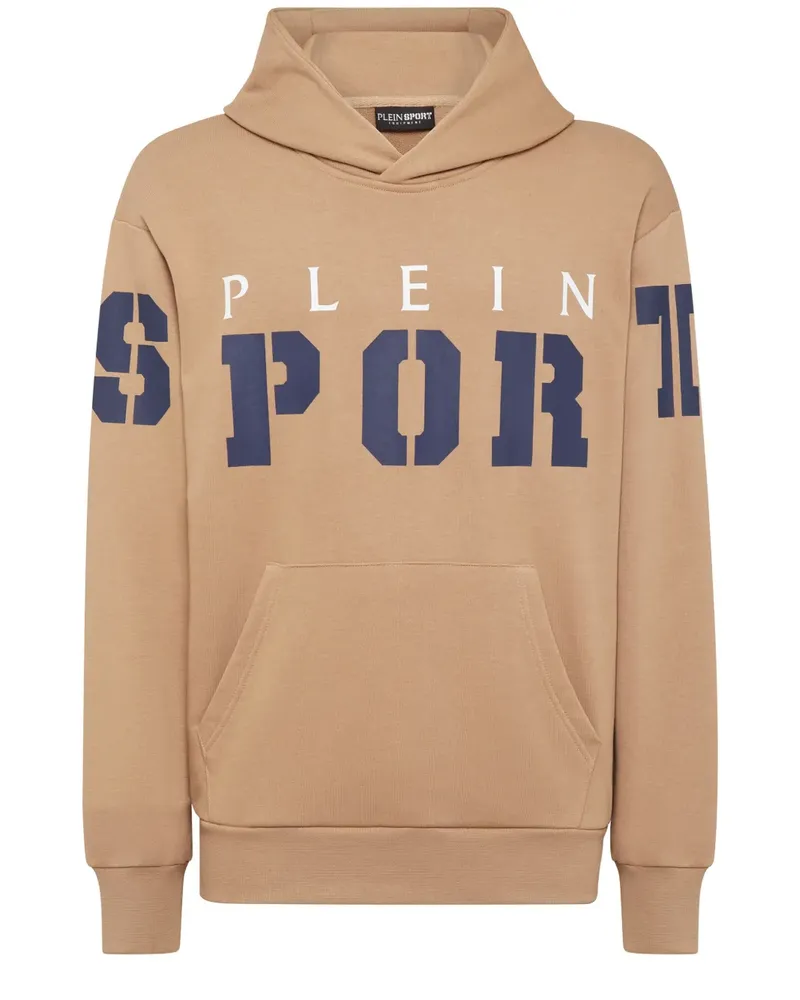 Philipp Plein Hoodie mit Logo-Print - Braun Braun