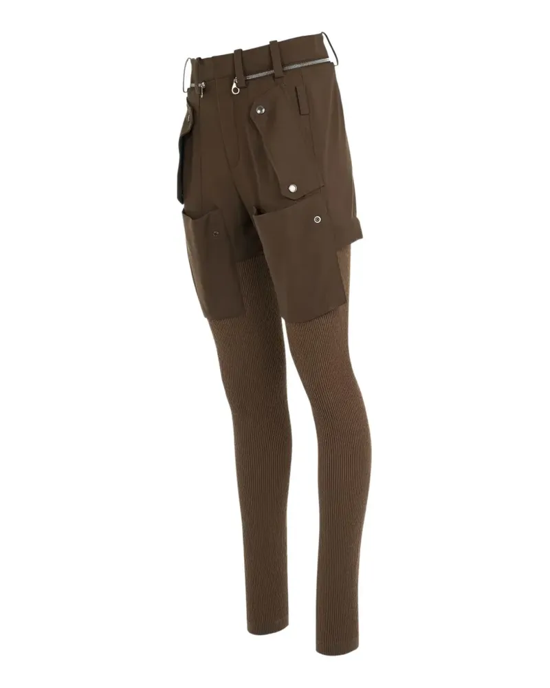 Chloé Leggings mit Cargo-Taschen - Braun Braun
