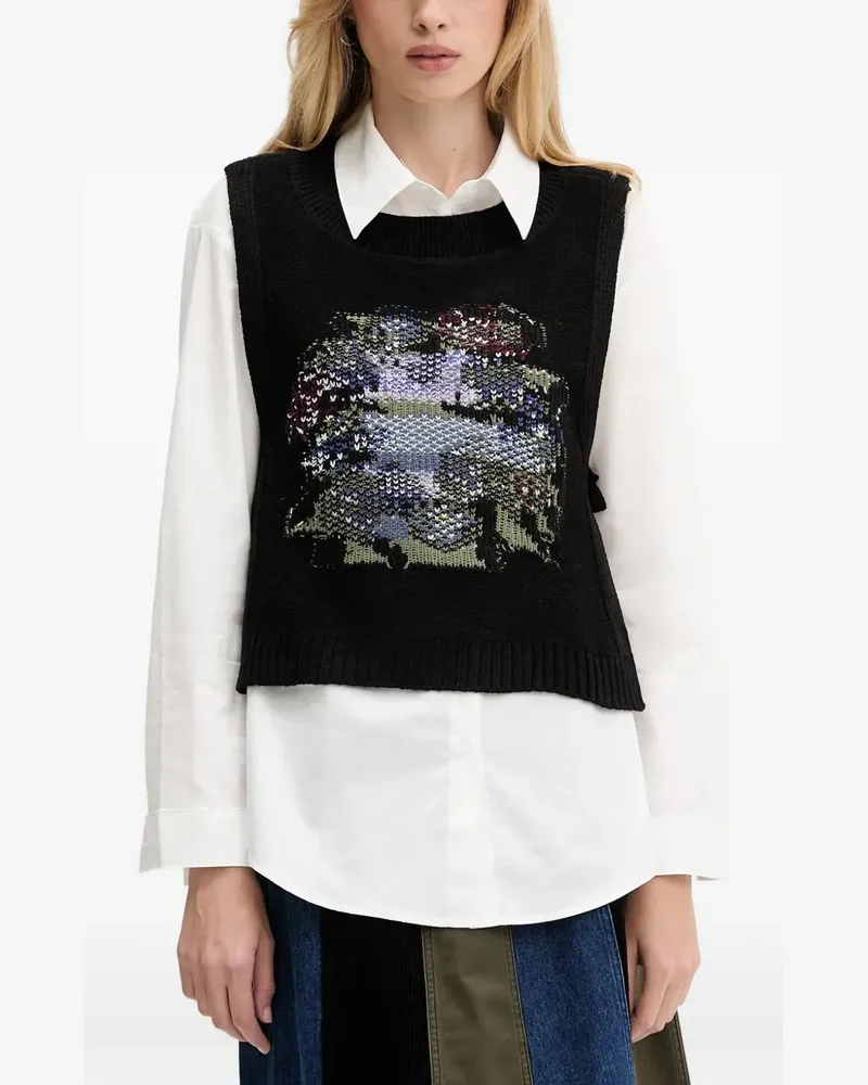 Desigual buttoned shirt (set of two) - Schwarz Schwarz