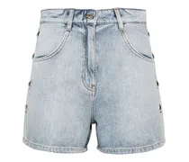Jeans-Shorts mit Nieten