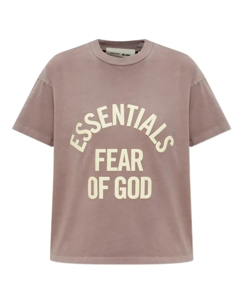 Fear of God T-Shirt mit Logo-Print - Violett Violett
