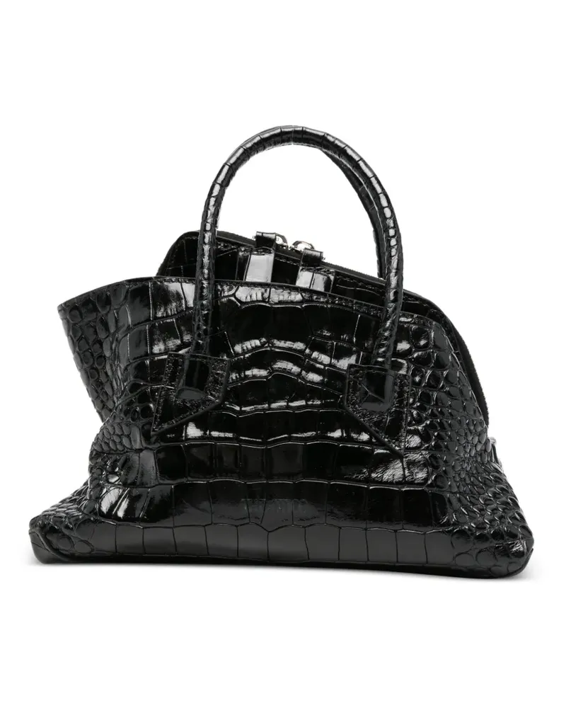 ATTICO Mini La Passeggiata Tote Bag - Schwarz Schwarz