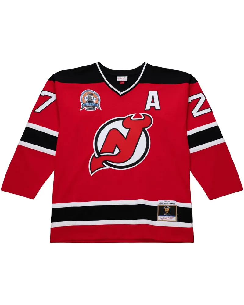 Mitchell & Ness New Jersey Devils 2002/03 Scott Niedermayer Power Play Trikot - Rot Rot