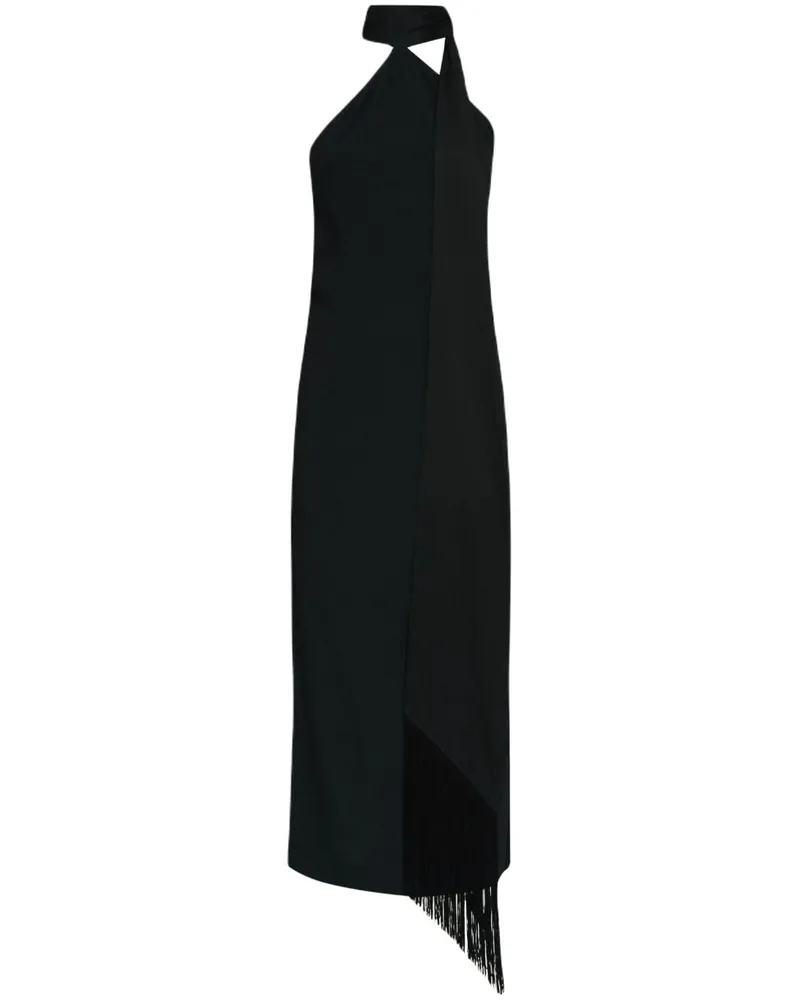 Taller Marmo Kempner Midikleid - Schwarz Schwarz