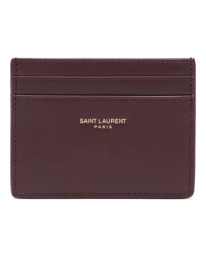 Saint Laurent Klassisches Kartenetui - Rot Rot