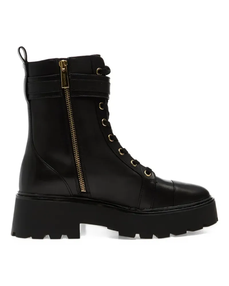 Michael Kors Mandy lace-up combat boots - Schwarz Schwarz