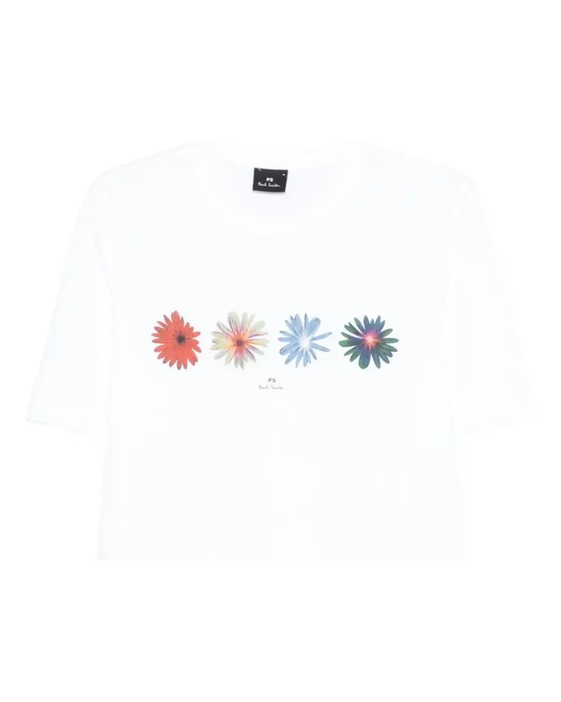Paul Smith T-Shirt mit Print - Weiß Weiß