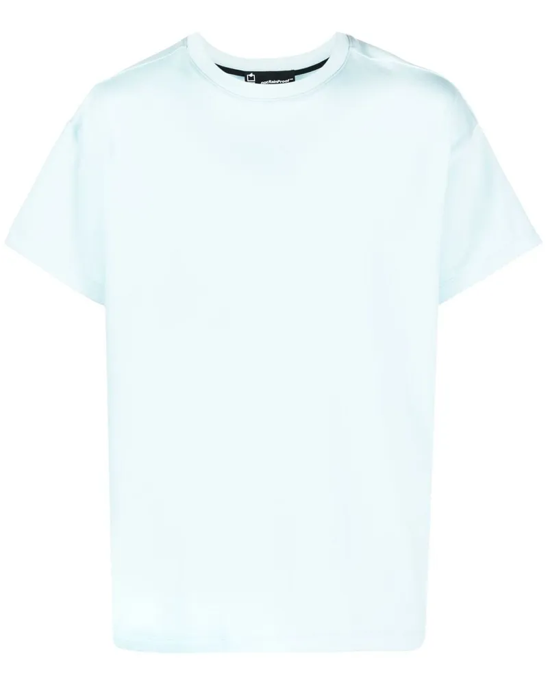 STYLAND x notRainProof T-Shirt aus Bio-Baumwolle - Blau Blau