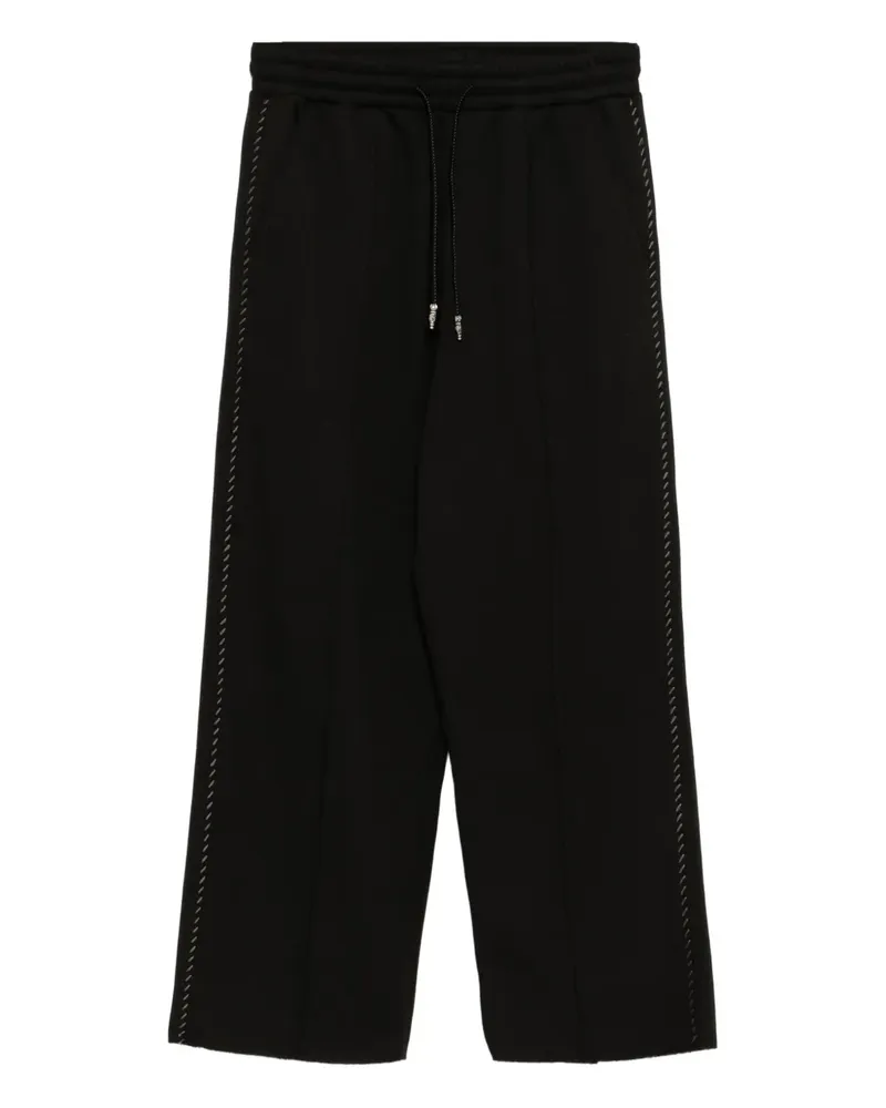 FIVE CM Hose mit Logo-Patch - Schwarz Schwarz