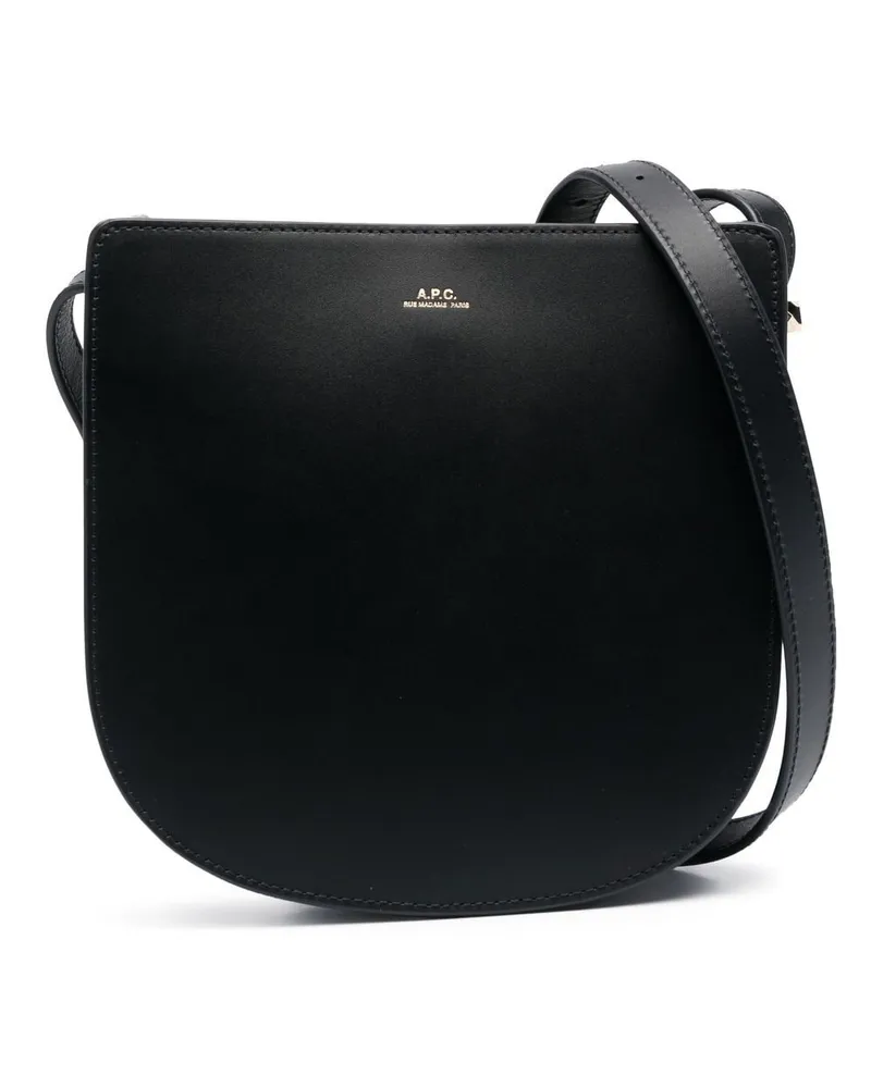 A.P.C. Geneve Schultertasche - Schwarz Schwarz