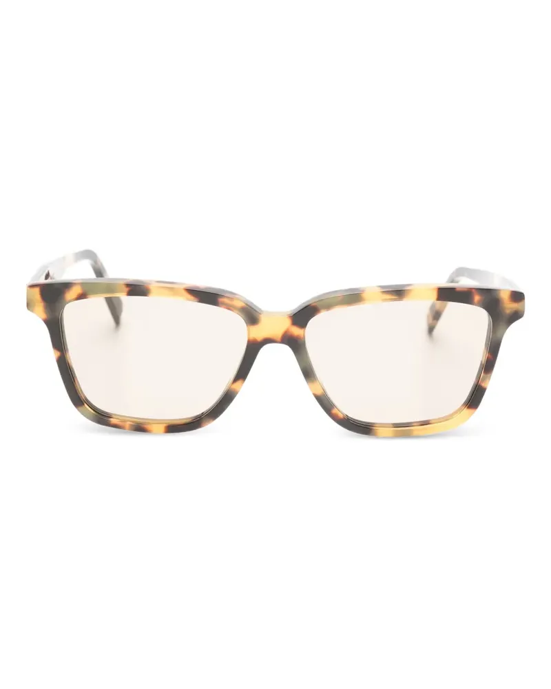 Totême Sonnenbrille mit eckigem Gestell - Braun Braun