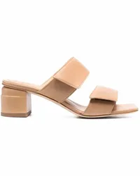 Officine Creative Italia Mules mit Blockabsatz Nude