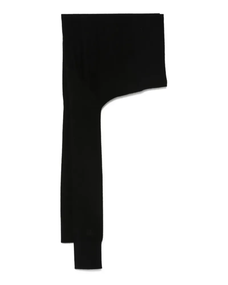 Totême cashmere sleeve scarf - Schwarz Schwarz