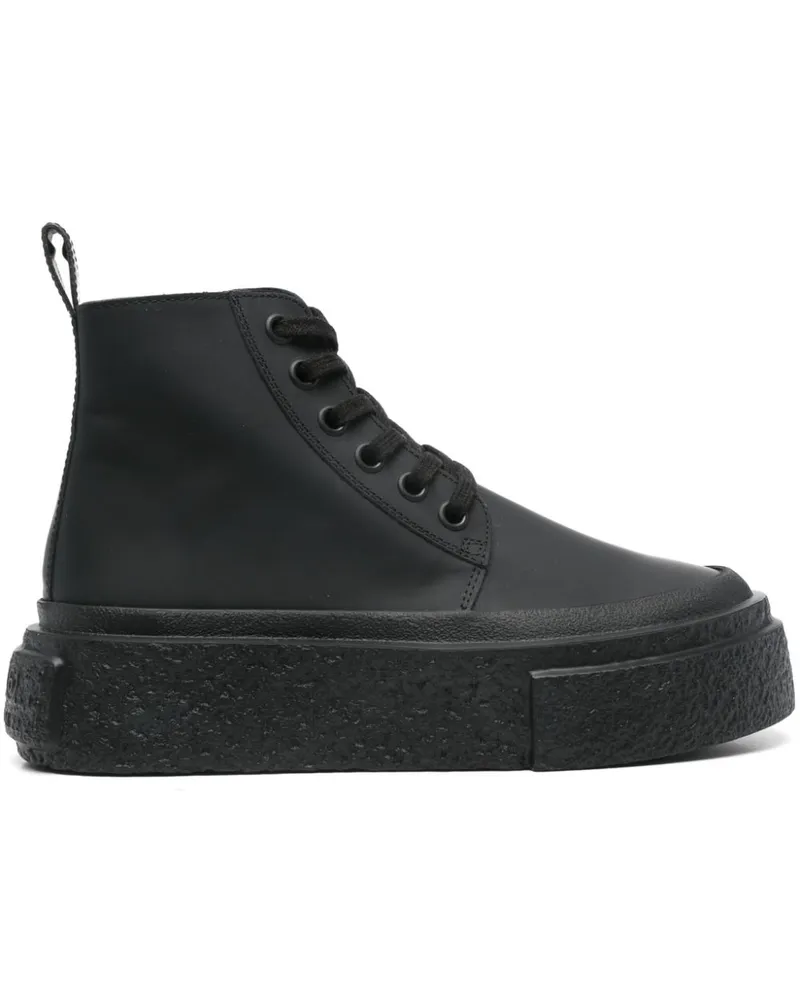 Maison Margiela Sneakers mit Schnürung - Schwarz Schwarz