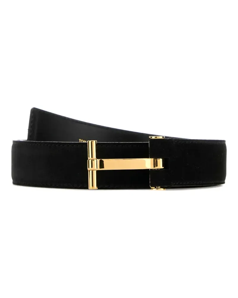Tom Ford T Icon Gürtel - Schwarz Schwarz