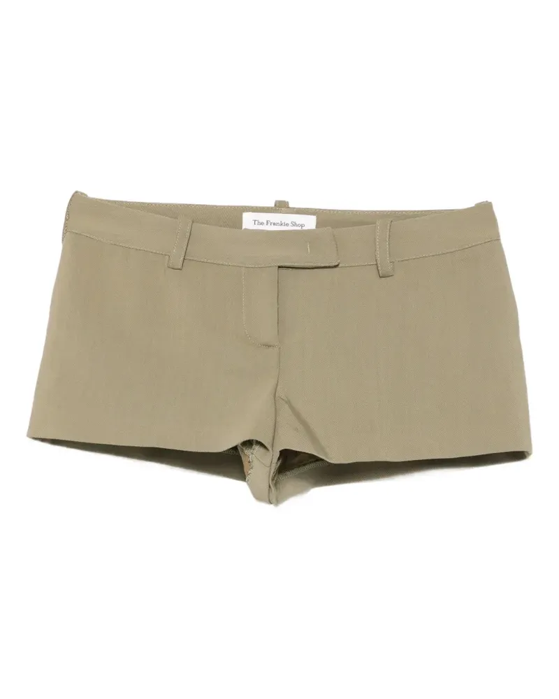 FRANKIE Shop Shorts mit verdecktem Verschluss - Grün Grün