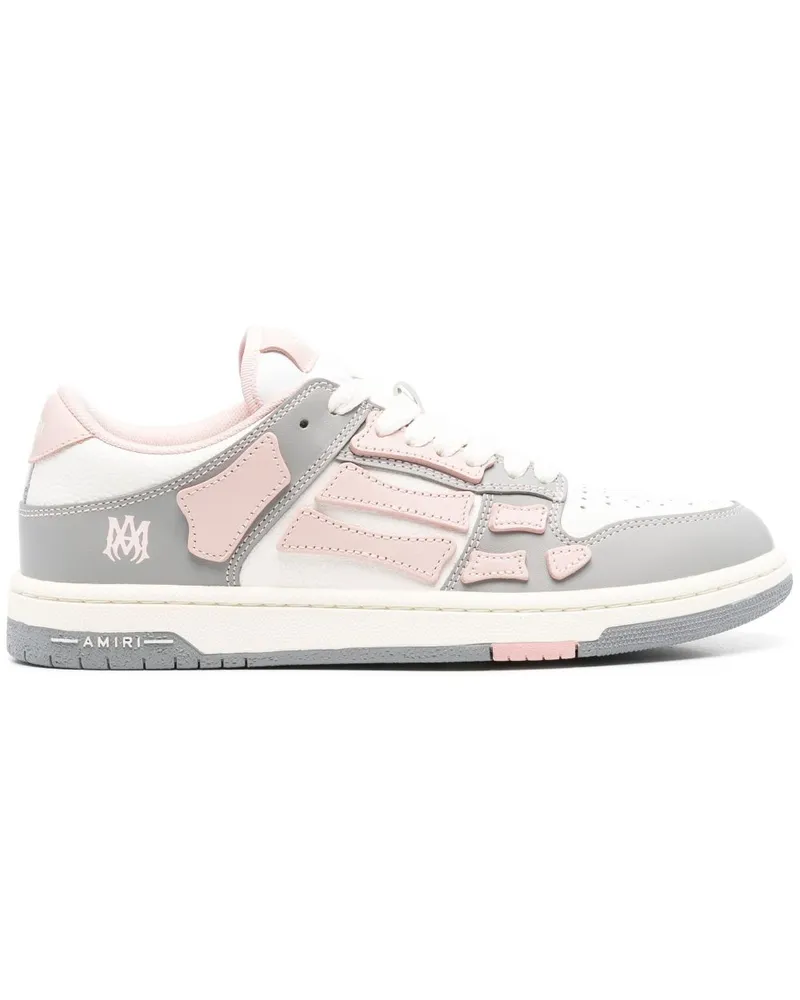 Amiri Varsity Skeleton Sneakers - Weiß Weiß