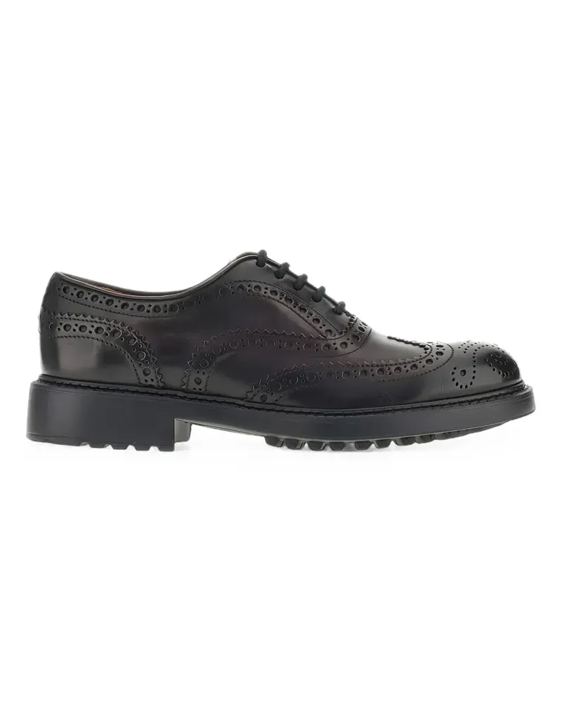 Doucal´s leather brogues - Schwarz Schwarz