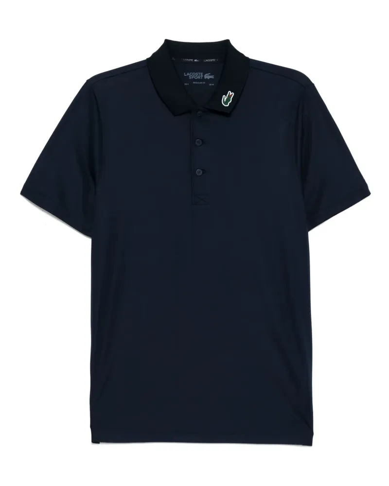 Lacoste Poloshirt mit Logo-Stickerei - Blau Blau