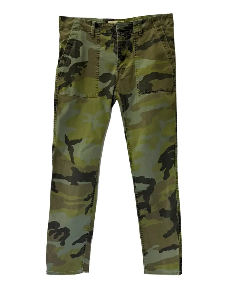 Nili Lotan camouflage cotton cargo pants - Grün Grün