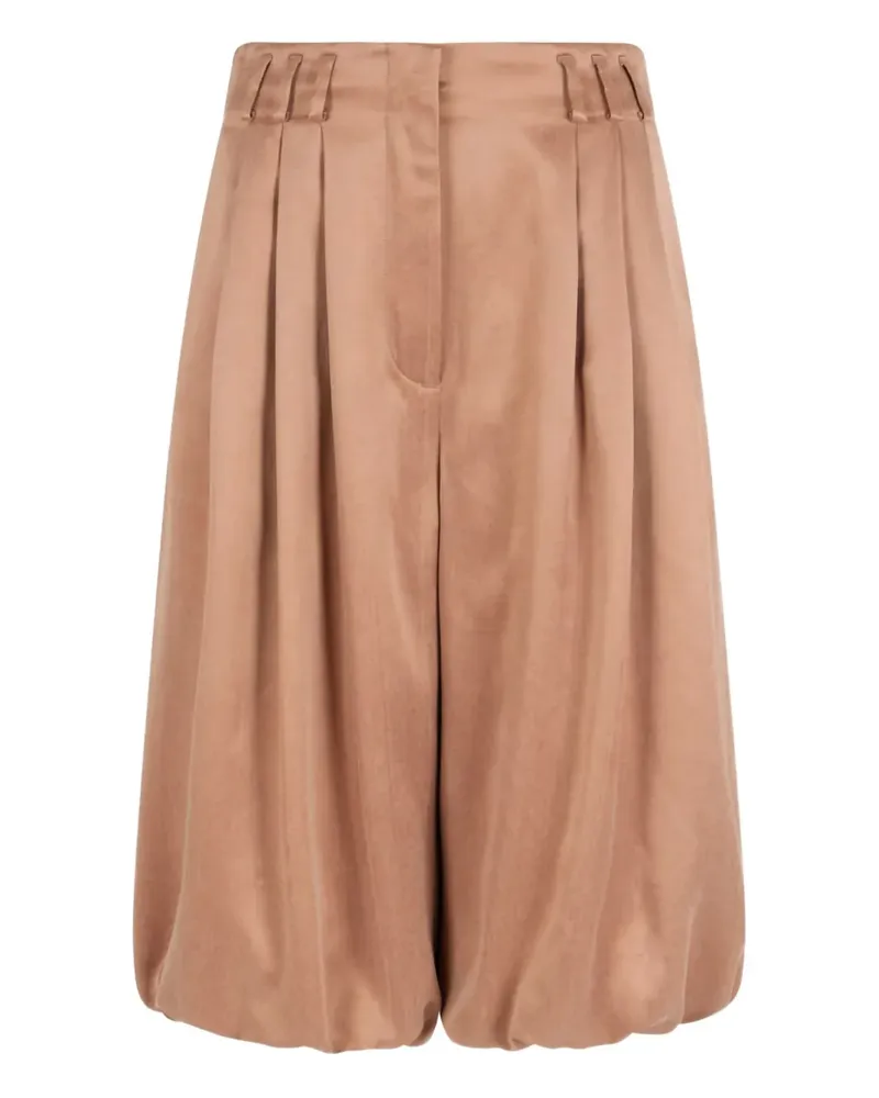 Giorgio Armani Shorts mit Bundfalten - Nude Nude