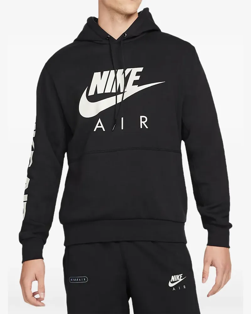 Nike fleece hoodie - Schwarz Schwarz