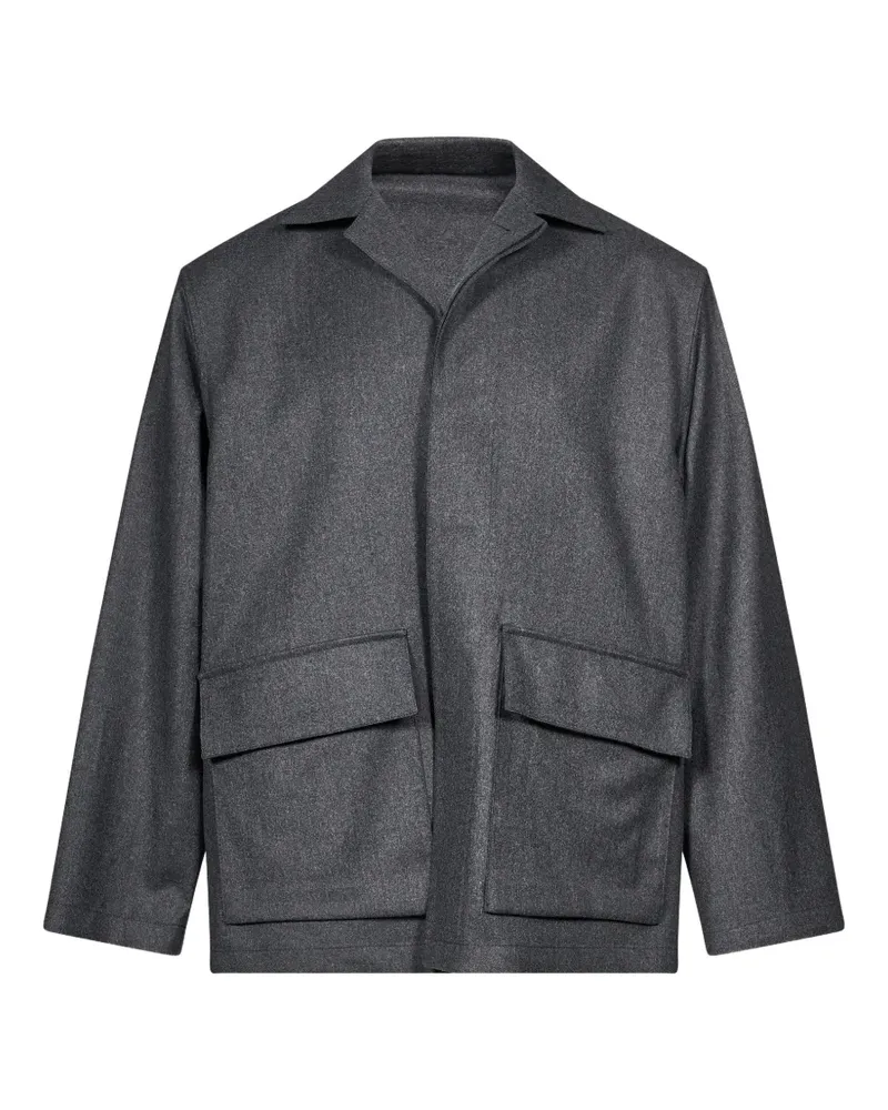 Caruso Jacke mit Klappentasche - Grau Grau