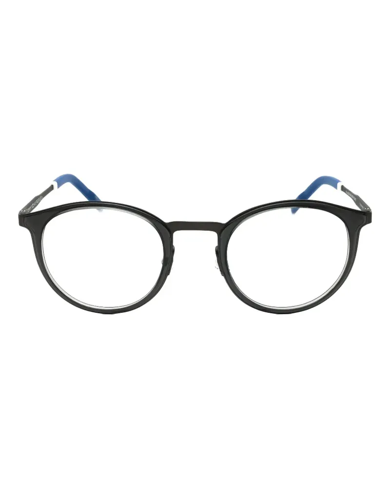 Tommy Hilfiger Brille mit rundem Gestell - Grau Grau