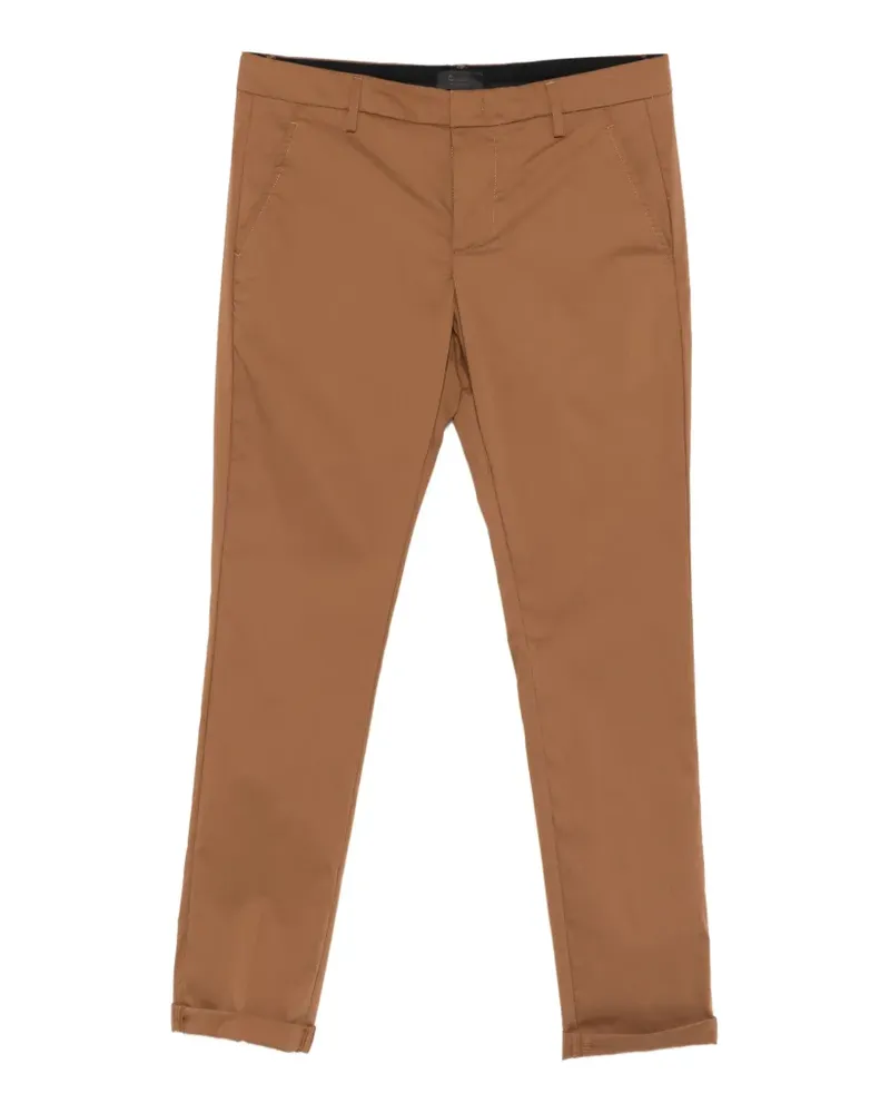 Dondup Hose mit Umschlag - Braun Braun