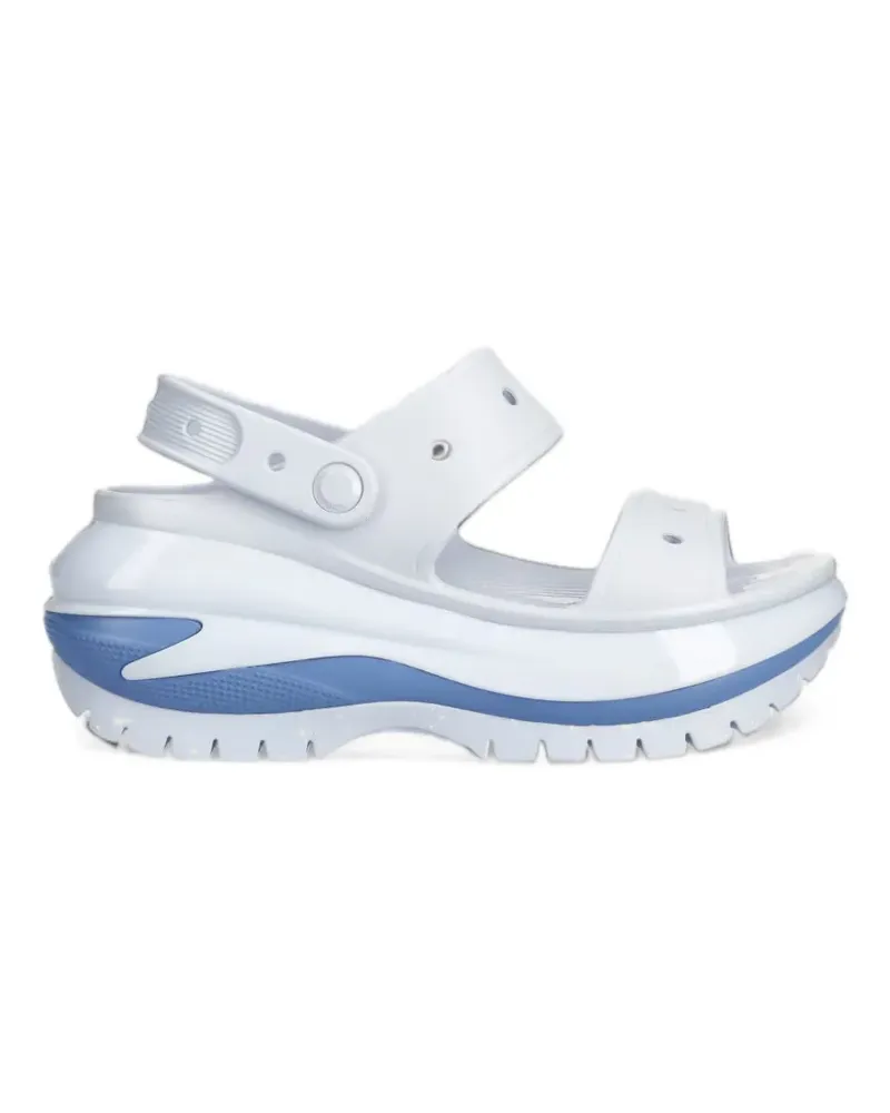 Crocs Mega Crush Plateau-Sandalen - Weiß Weiß