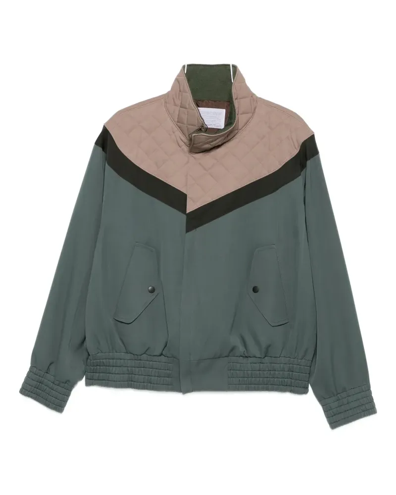 kolor Jacke mit gesteppten Einsätzen - Grün Grün