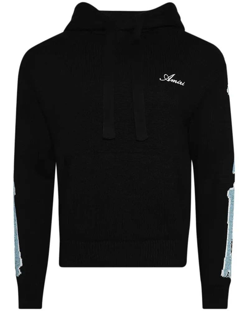 Amiri Bones Hoodie - Schwarz Schwarz