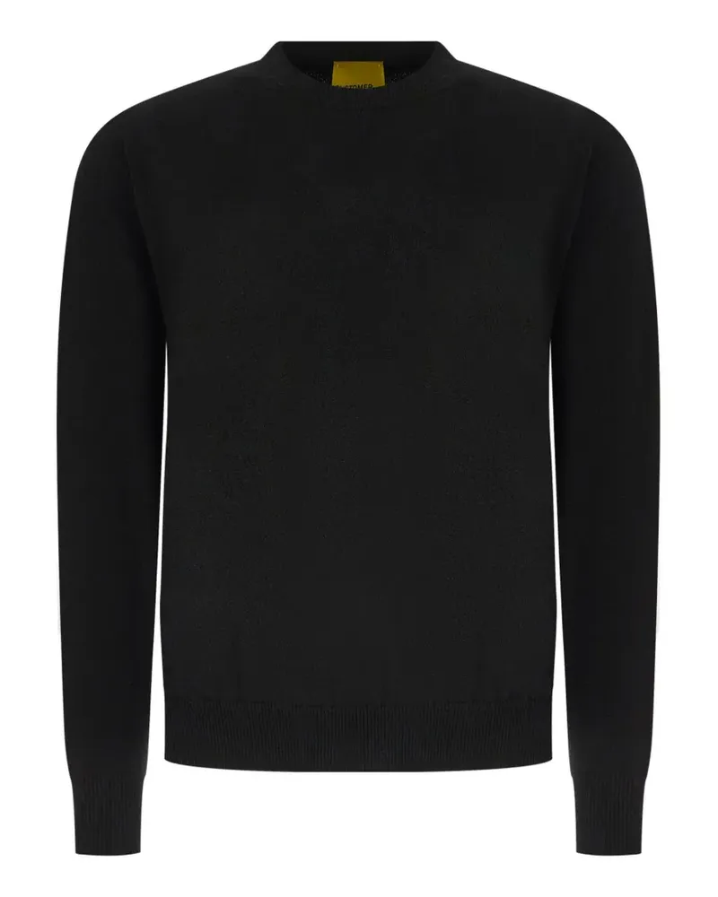 Customer Lovers Pullover mit Rundhalsausschnitt - Schwarz Schwarz