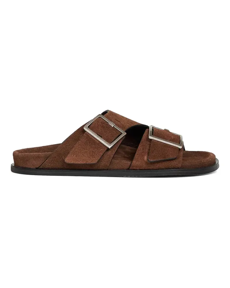 Alohas Mules aus Wildleder - Braun Braun