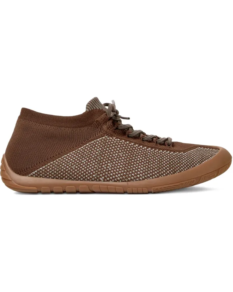 Camper Gestrickte Peu Path Sneakers - Braun Braun