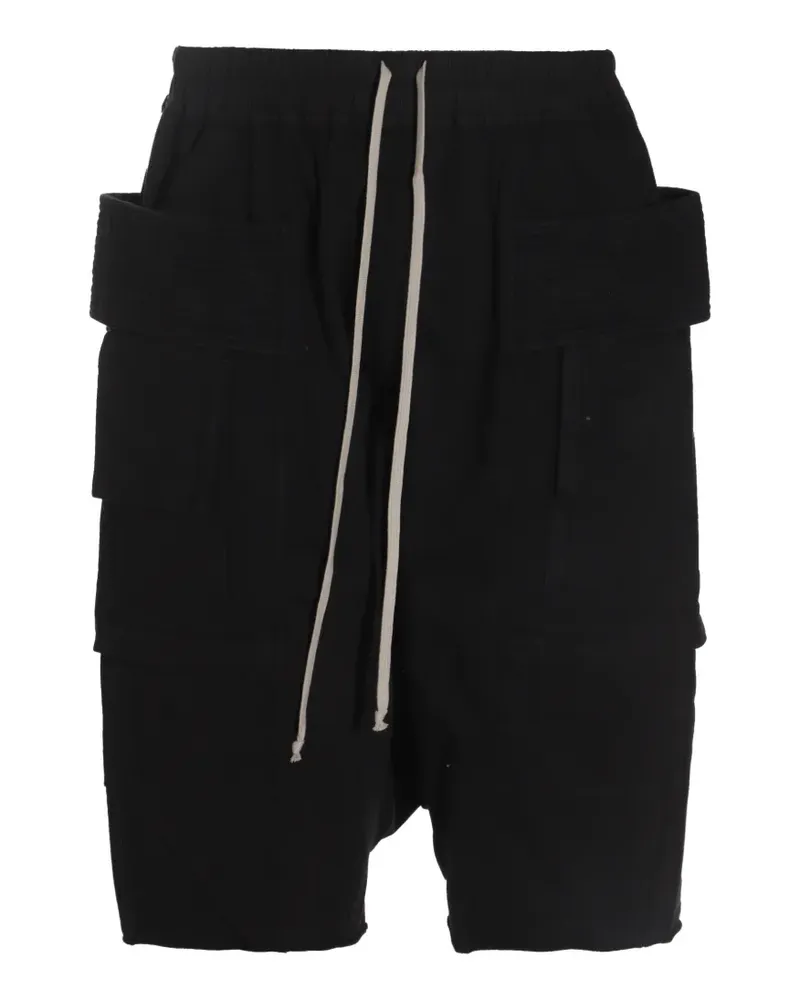 DRKSHDW by Rick Owens drawstring cargo shorts - Schwarz Schwarz