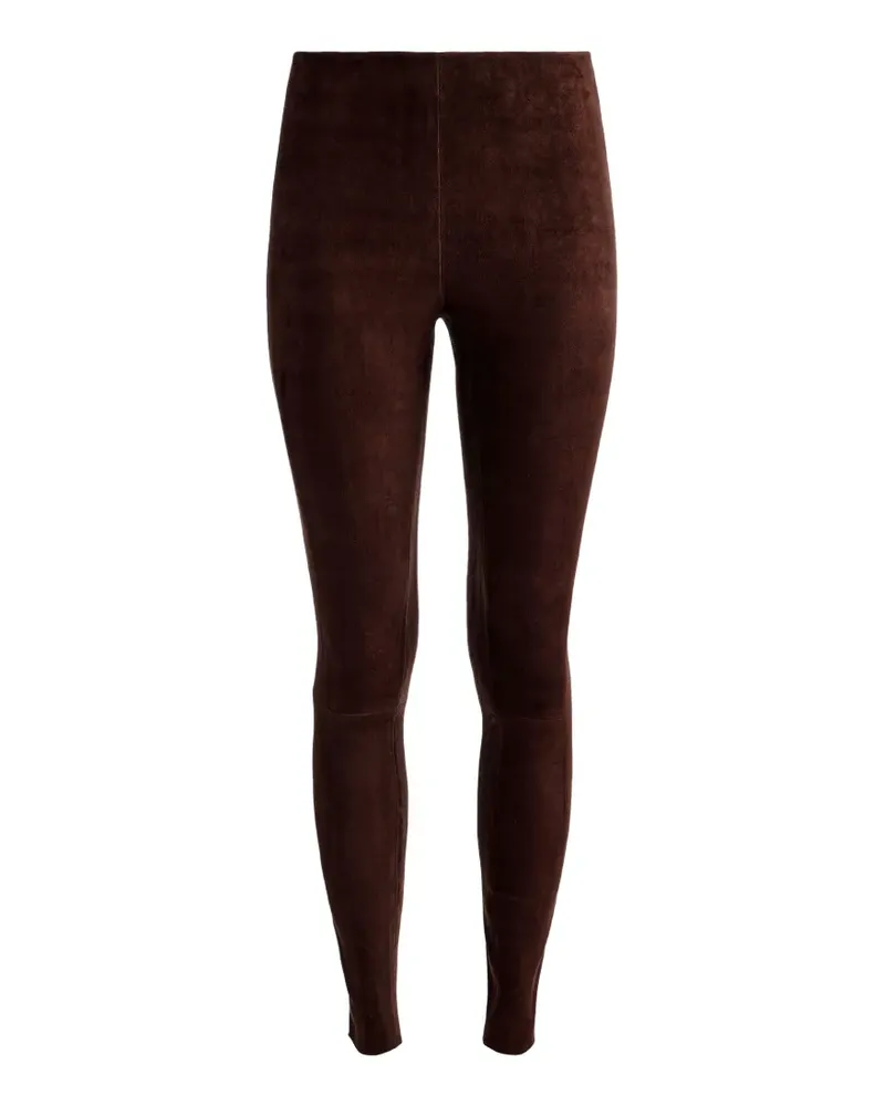 Alice + Olivia Lennox suede legging - Braun Braun