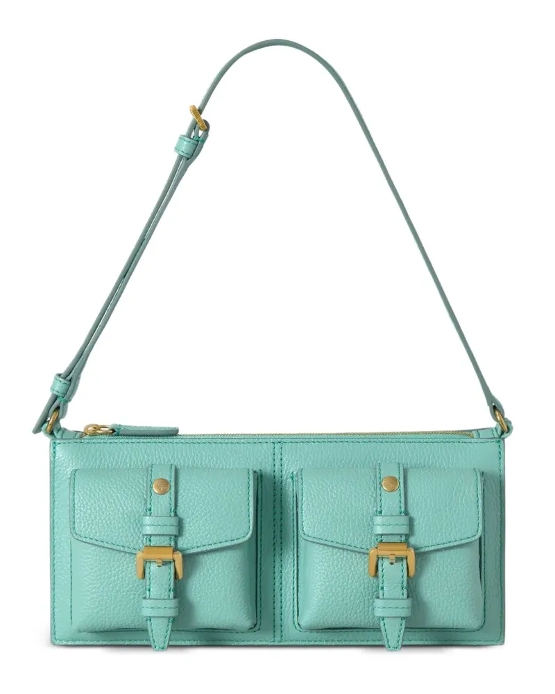 Mulberry Mini Roxanne Schultertasche - Blau Blau