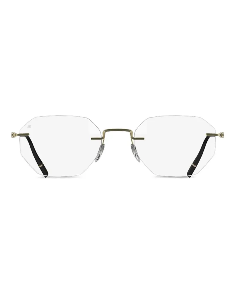 Silhouette Rahmenlose Brille - Grün Grün