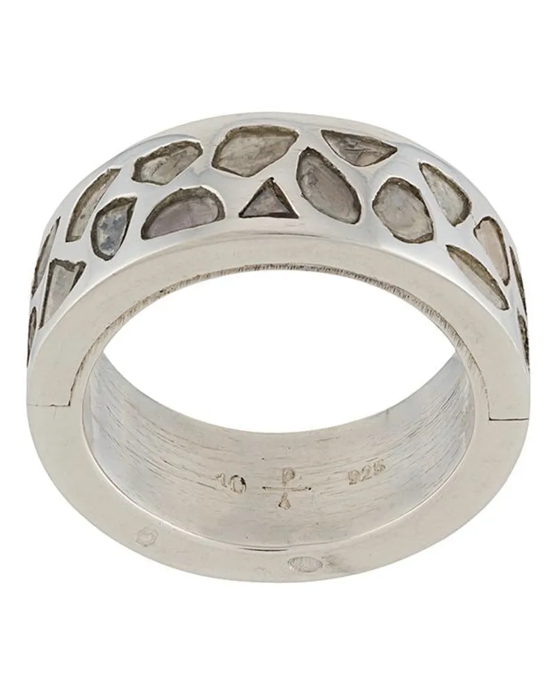 Parts Of Four Sistema' Ring, 9mm Silber