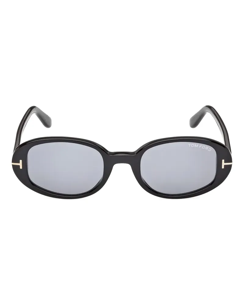 Tom Ford oval-frame sunglasses - Schwarz Schwarz